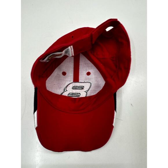 Winners Circle Adult Baseball Hat Nascar Dale Jr. #8 Red Adjustable Cap - Picture 5 of 8